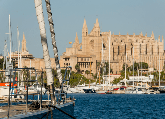 Amarres en el corazón de Palma de Mallorca